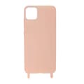 Miniatyrbild 6 av 6: iPhone 11 Pro Silikonskal med Rem/Halsband – Rosa