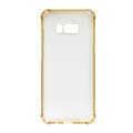 Miniatyrbild 4 av 4: Samsung Galaxy S8 Plus Shockproof TPU Skal – Bra Skydd  – Transparent/Guld