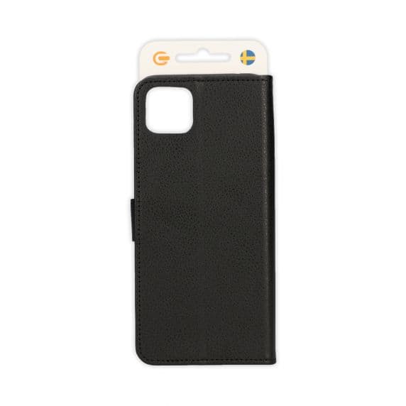 Samsung Galaxy A22 5G Läder Plånboksfodral Flip Stand – Svart
