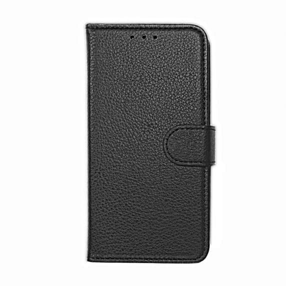 Samsung Galaxy A40 Läder Plånboksfodral Flip Stand – Svart