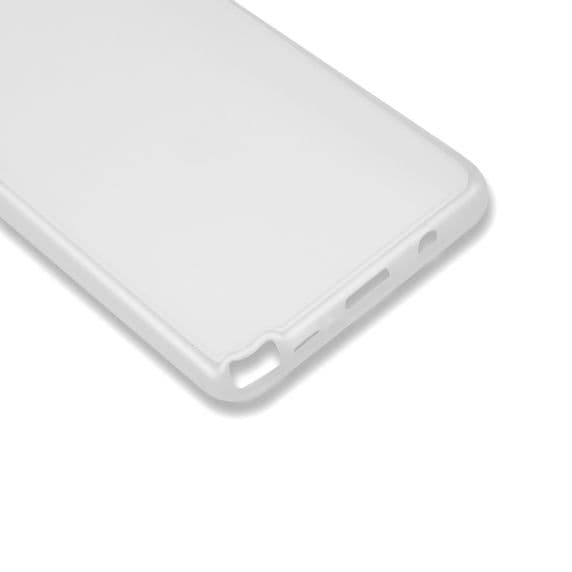 Samsung Galaxy Note 10 Lite Silikonskal – Vit / Röd