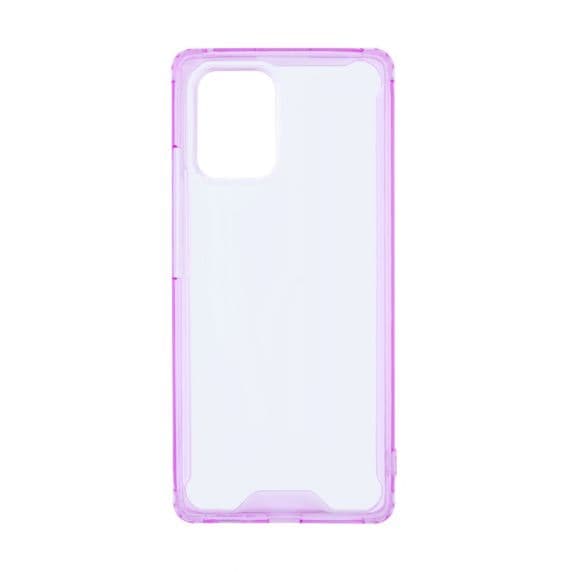 Samsung Galaxy S10 Lite TPU Skal – Lila/Transparent