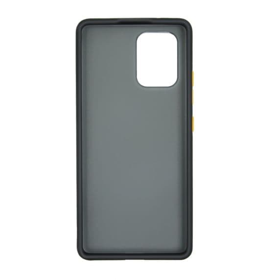 Samsung Galaxy S10 Lite Silikonskal – Svart/Dimmig