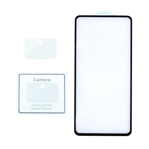 Samsung Galaxy A51 Skärmskydd och kameraskydd – 3D Härdat Glas