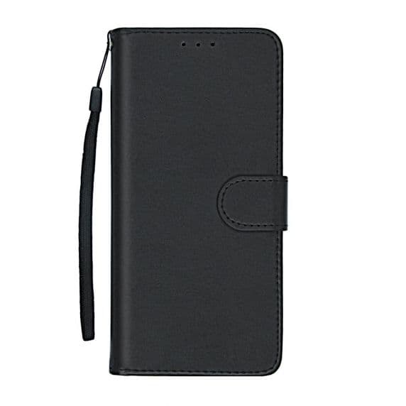 Samsung Galaxy A71 Läder Plånboksfodral Flip Stand – Svart