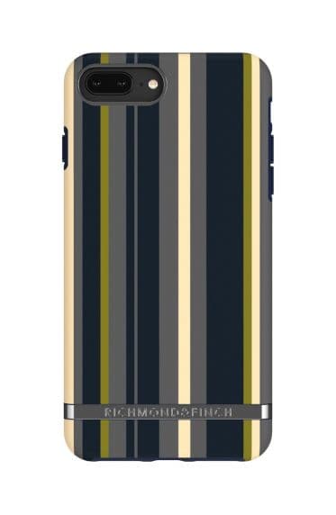 Richmond & Finch iPhone 6/6S/7/8 Plus Skal – Navy Stripes