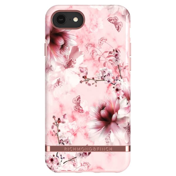 Richmond & Finch Skal iPhone 6/6S/7/8/SE2020 – Pink Marble Floral