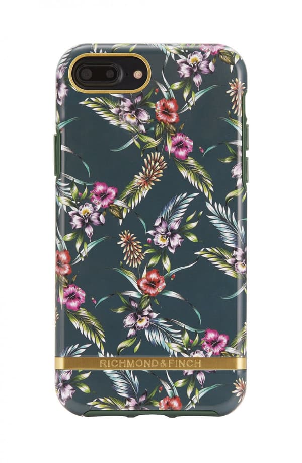 Richmond & Finch Skal iPhone 6/6S/7/8 Plus – Blommig Smaragd