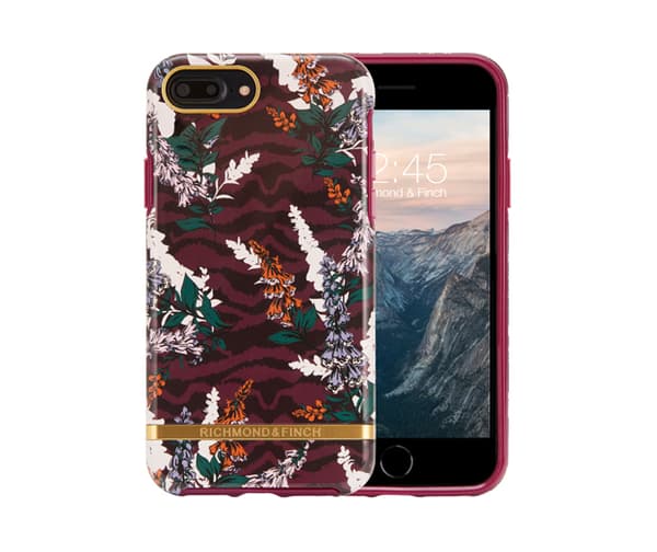 Richmond & Finch Skal iPhone 6/6S/7/8 Plus – Blommig Zebra