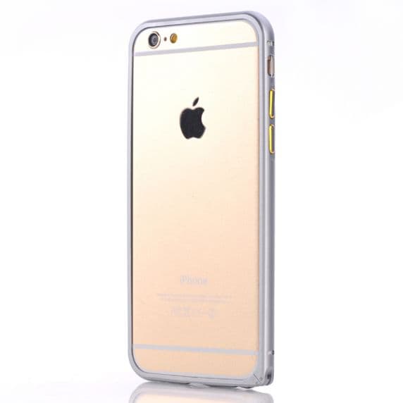 iPhone 6/6S Bumper Skal i Aluminium – Grå