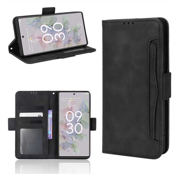 Google Pixel 7 Pro Plånboksfodral PU-Läder 6-FACK Winston V3