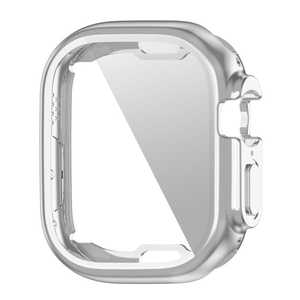 ENKAY HAT PRINCE Apple Watch Ultra / Ultra 2 49mm Skal + Skärmskydd - Silver