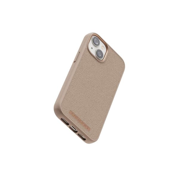 Njord by Elements iPhone 14 Plus Kuori Fabric Just Case Pink Sand
