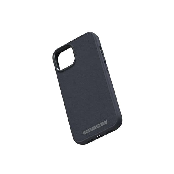 Njord by Elements iPhone 14 Plus Kuori Genuine Leather Case Musta