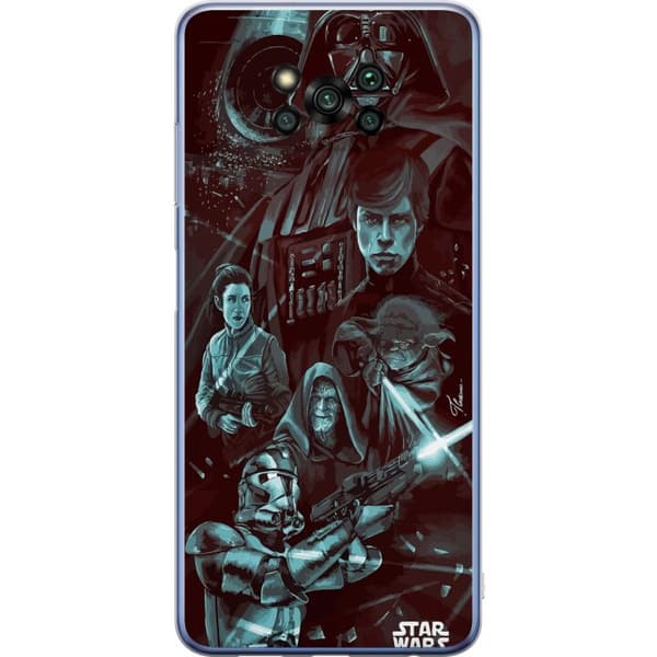 Xiaomi Poco X3 Pro Gennemsigtig cover Star Wars
