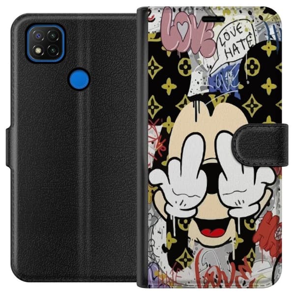 Xiaomi Redmi 9C Lommeboketui LV Musse Pigg LV