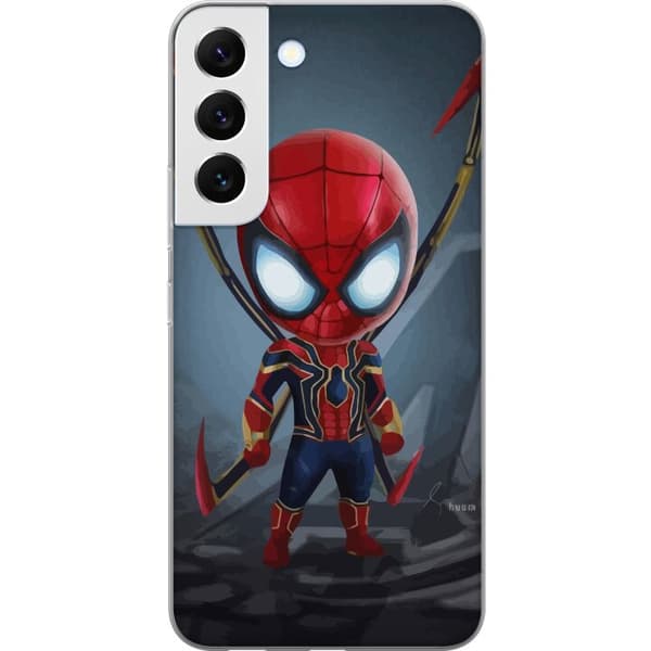 Samsung Galaxy S22 5G Genomskinligt Skal Spider-Man