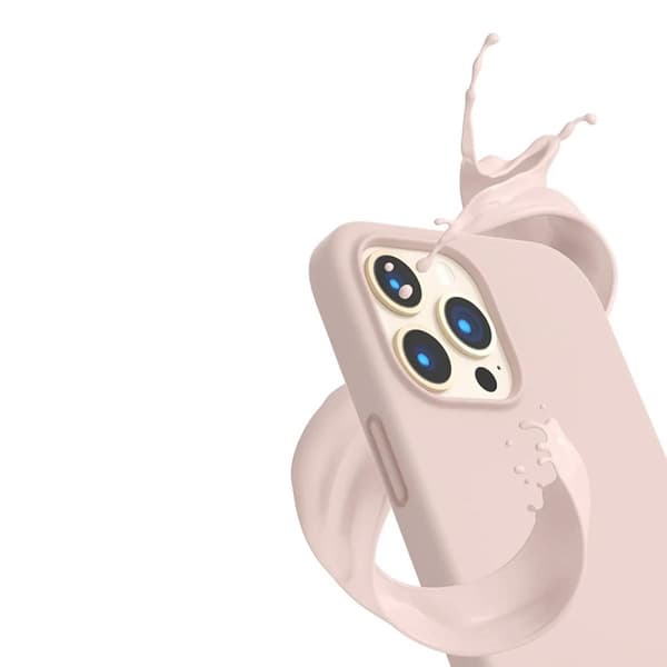 iPhone 12/12 Pro Silikonskal Rvelon - Sand Rosa