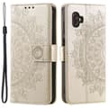 Miniatyrbild 1 av 6: SKALO Samsung Xcover6 Pro 5G Mandala Plånboksfodral - Guld