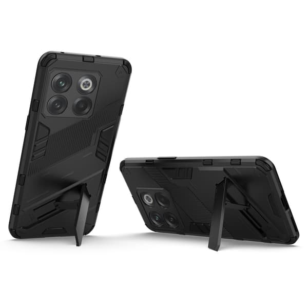 SKALO OnePlus 10T 5G Hybrid BIBERCAS Cover - Sort