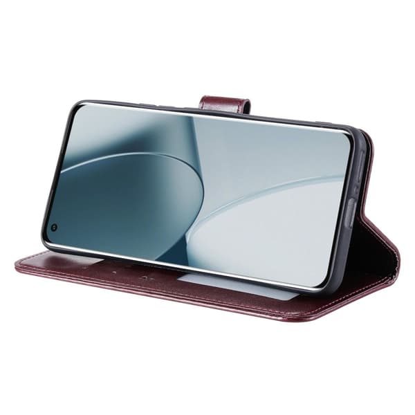 SKALO OnePlus 10T 5G Mandala Flip Cover - Brun