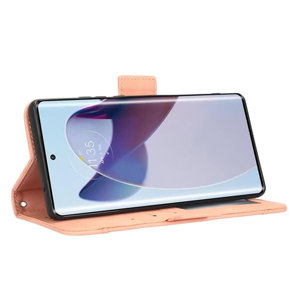 SKALO Motorola Edge 30 Ultra 5G 6-RUM Pungetaske - Pink