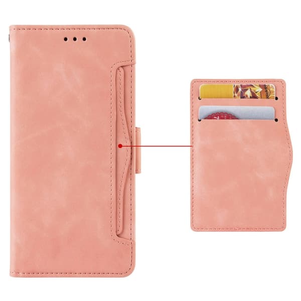 SKALO Motorola Edge 30 Ultra 5G 6-RUM Pungetaske - Pink