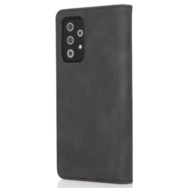 SKALO Samsung A23 5G Slim Premium Flip Cover - Sort