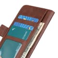 Miniatyrbillede 6 af 7: SKALO Samsung A23 5G Flip Cover m. pung i PU-læder - Brun