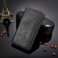 Miniatyrbild 5 av 8: SKALO Motorola Edge 30 Fusion 5G Embossed Premium Plånboksfodral - Svart