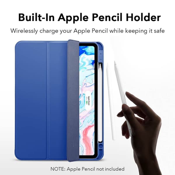 ESR iPad Air 2025-2020 Fodral Rebound Pennhållare Svart