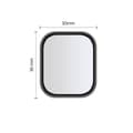 Miniatyrbild 2 av 4: HOFI Apple Watch 40mm Skärmskydd Hybrid Glas