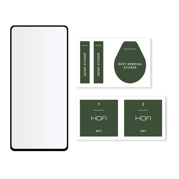 HOFI Galaxy S21 FE Skärmskydd Pro+ Heltäckande Härdat Glas