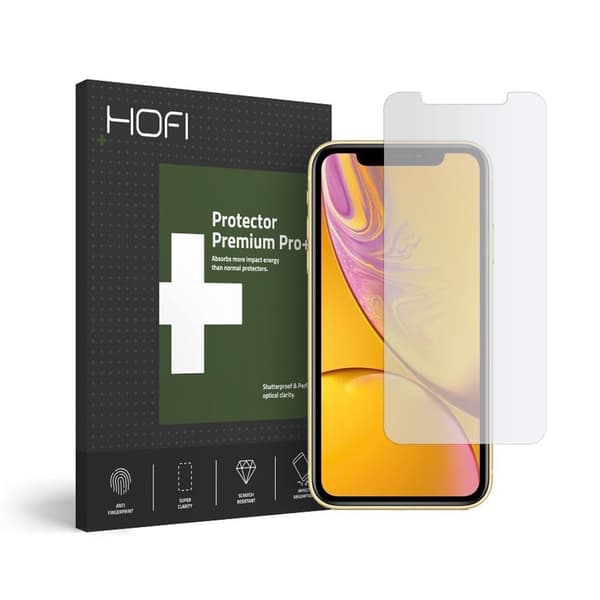 HOFI iPhone 11 / XR Skärmskydd Pro+ Härdat Glas