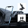 Miniatyrbild 3 av 6: Joyroom 15W MagSafe Qi Laddare För Instrumentpanel Svart