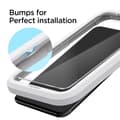 Miniatyrbild 3 av 6: Spigen iPhone 11/ XR 2-PACK ALM Glas.tR Slim Härdat Glas