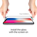 Miniatyrbild 4 av 6: Spigen iPhone 11 Pro X / Xs Skärmskydd Glass FC Härdat Glas