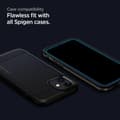 Miniatyrbild 4 av 6: Spigen iPhone 12 / 12 Pro 2-PACK ALM Glas.tR Härdat Glas