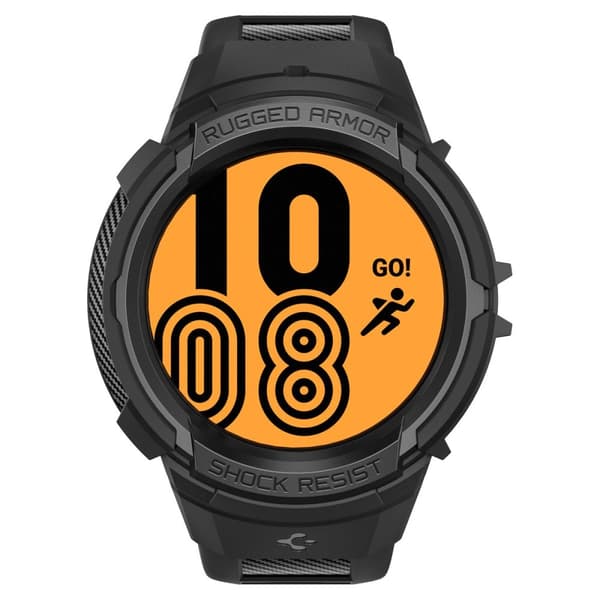 Spigen Galaxy Watch 5 Pro 45mm Skal/Armband Rugged Armor Svart