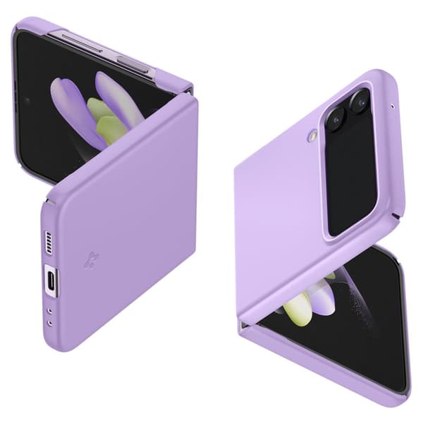 Spigen Samsung Galaxy Z Flip 4 Skal AirSkin Rosa/Lila