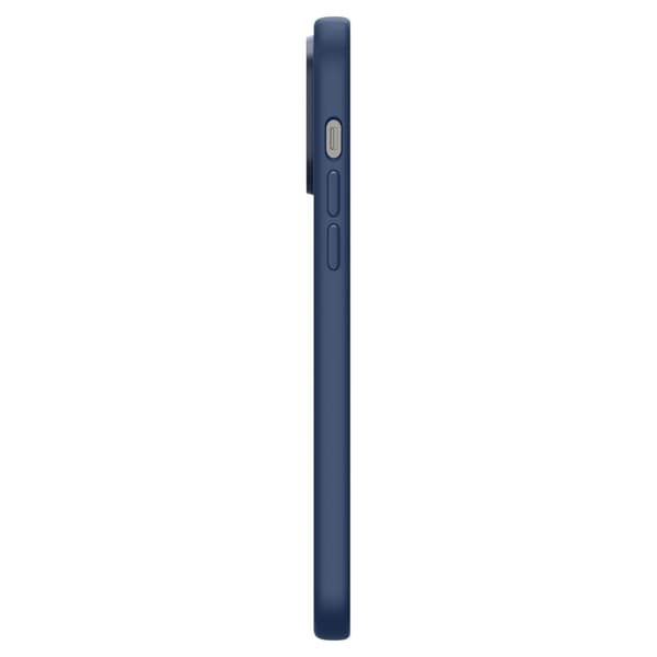 Spigen iPhone 14 Pro Max Skal Silicone Fit Mag MagSafe Navy Blue
