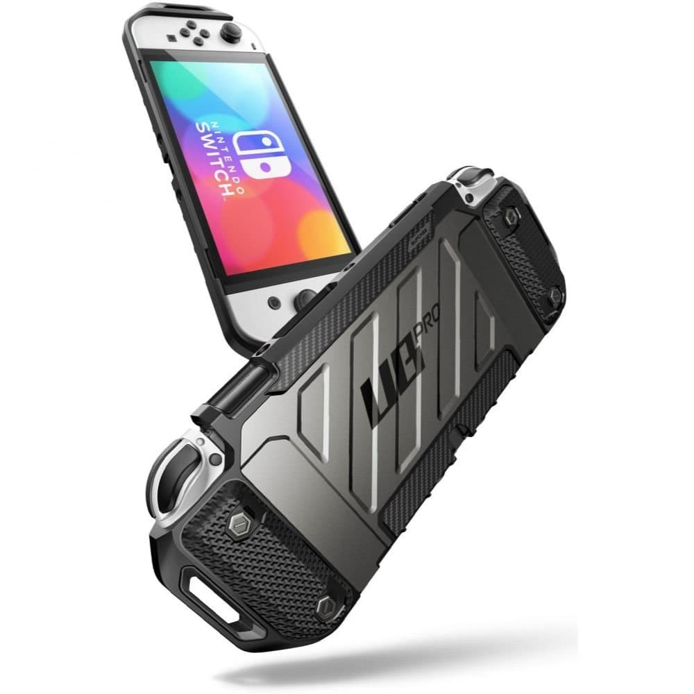 Supcase Nintendo Switch OLED Skal Unicorn Beetle Pro Svart