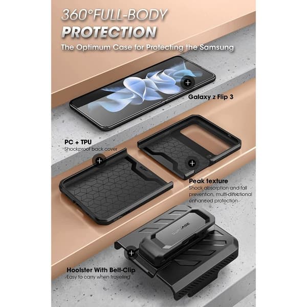 Supcase Galaxy Z Flip 4 Skal Unicorn Beetle Pro Tilt