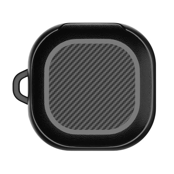 Tech-Protect Galaxy Buds FE/2 PRO/2/LIVE/PRO Fodral Rough Carbon Svart
