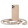 Miniatyrbild 1 av 5: Tech-Protect iPhone 12 Pro Skal Icon Chain Beige