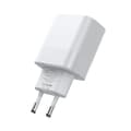Miniatyrbild 5 av 6: Tech-Protect 30W PD QC USB-C / USB-A Väggladdare Vit
