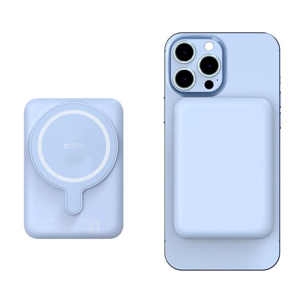 Tech-Protect 5000 mAh MagSafe Powerbank LifeMag Blå