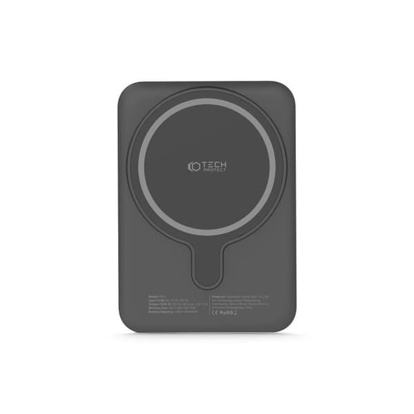 Tech-Protect 10000 mAh MagSafe Powerbank LifeMag Svart