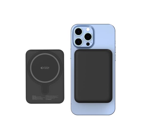 Tech-Protect 10000 mAh MagSafe Powerbank LifeMag Svart