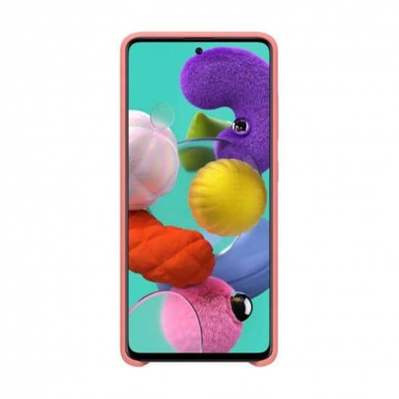 Samsung Galaxy A52 Silikonskal – Rosa